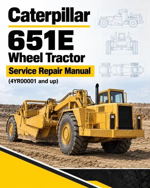 Caterpillar CAT 651E Wheel Tractor Service Repair Manual (4YR00001 and up) Caterpillar CAT 651E Wheel Tractor Service Repair Manual (4YR00001 and up)