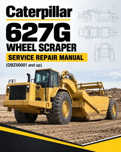 Caterpillar CAT 627G Wheel Scraper Service Repair Manual (DBZ00001 and up) Caterpillar CAT 627G Wheel Scraper Service Repair Manual (DBZ00001 and up)