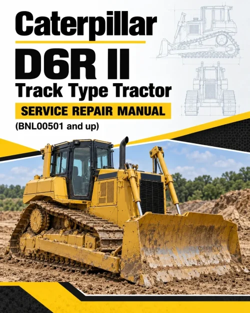 Caterpillar CAT D6R II Track Type Tractor Service Repair Manual (BNL00501 and up) Caterpillar CAT D6R II Track Type Tractor Service Repair Manual (BNL00501 and up)