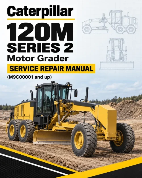 Caterpillar CAT 120M SERIES 2 Motor Grader Service Repair Manual (M9C00001 and up) Caterpillar CAT 120M SERIES 2 Motor Grader Service Repair Manual (M9C00001 and up)