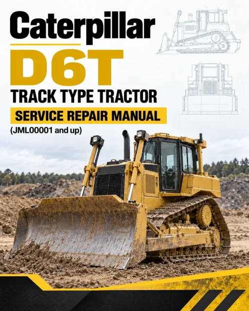 Caterpillar CAT D6T Track Type Tractor Service Repair Manual (JML00001 and up) Caterpillar CAT D6T Track Type Tractor Service Repair Manual (JML00001 and up)