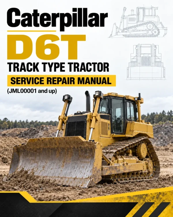 Caterpillar CAT D6T Track Type Tractor Service Repair Manual (JML00001 and up) Caterpillar CAT D6T Track Type Tractor Service Repair Manual (JML00001 and up)