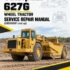 Caterpillar CAT 627G Wheel Tractor Service Repair Manual (DBD00001 and up)