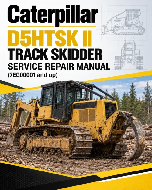 Caterpillar CAT D5HTSK II Track Skidder Service Repair Manual (7EG00001 and up) Caterpillar CAT D5HTSK II Track Skidder Service Repair Manual (7EG00001 and up)