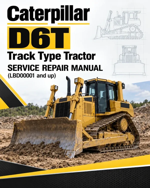 Caterpillar CAT D6T Track Type Tractor Service Repair Manual (LBD00001 and up) Caterpillar CAT D6T Track Type Tractor Service Repair Manual (LBD00001 and up)