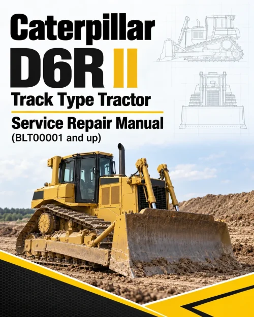 Caterpillar CAT D6R II Track Type Tractor Service Repair Manual (BLT00001 and up) Caterpillar CAT D6R II Track Type Tractor Service Repair Manual (BLT00001 and up)