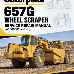 Caterpillar CAT 657G Wheel Scraper Service Repair Manual (W1F00001 and up) Caterpillar CAT 657G Wheel Scraper Service Repair Manual (W1F00001 and up)