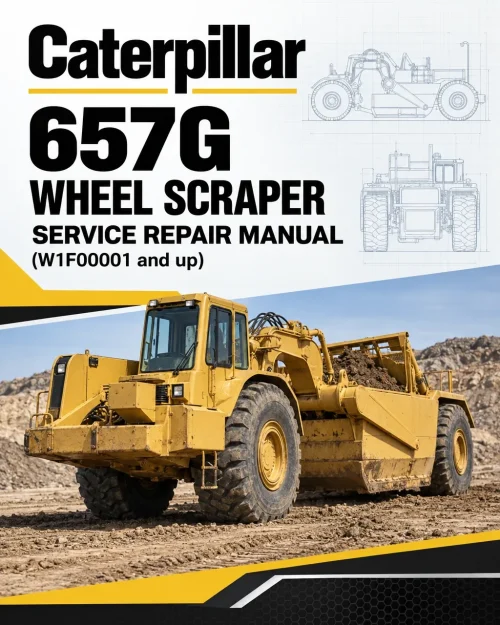 Caterpillar CAT 657G Wheel Scraper Service Repair Manual (W1F00001 and up) Caterpillar CAT 657G Wheel Scraper Service Repair Manual (W1F00001 and up)