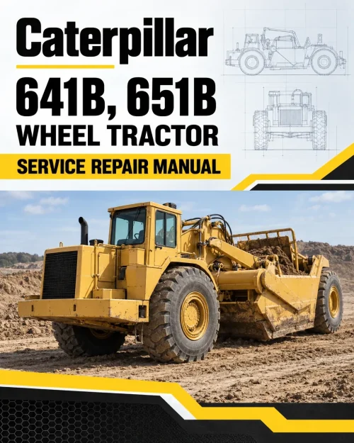 Caterpillar CAT 641B, 651B Wheel Tractor Service Repair Manual (67K00001 till 00604) Caterpillar CAT 641B, 651B Wheel Tractor Service Repair Manual (67K00001 till 00604)