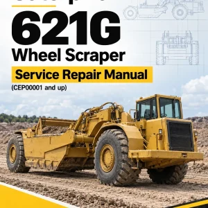 Caterpillar CAT 621G Wheel Scraper Service Repair Manual (CEP00001 and up) Caterpillar CAT 621G Wheel Scraper Service Repair Manual (CEP00001 and up)