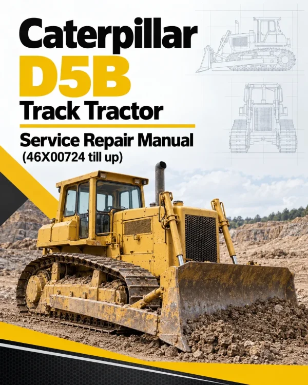 Caterpillar CAT D5B Track Tractor Service Repair Manual (46X00724 till up) Caterpillar CAT D5B Track Tractor Service Repair Manual (46X00724 till up)