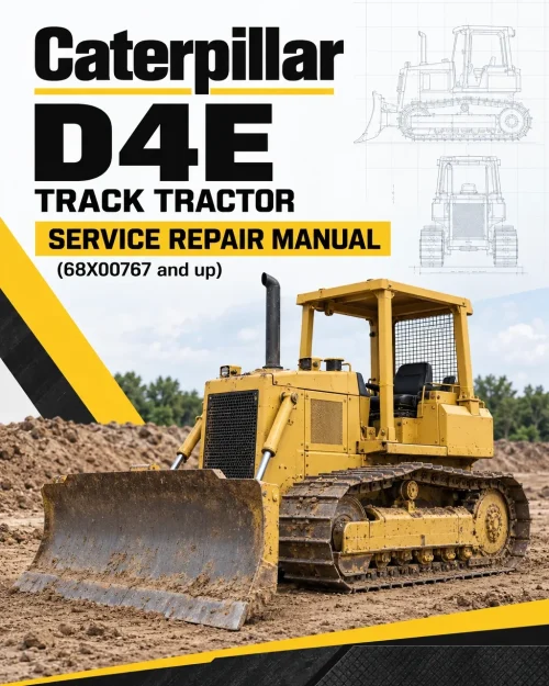 Caterpillar CAT D4E Track Tractor Service Repair Manual (68X00767 and up) Caterpillar CAT D4E Track Tractor Service Repair Manual (68X00767 and up)