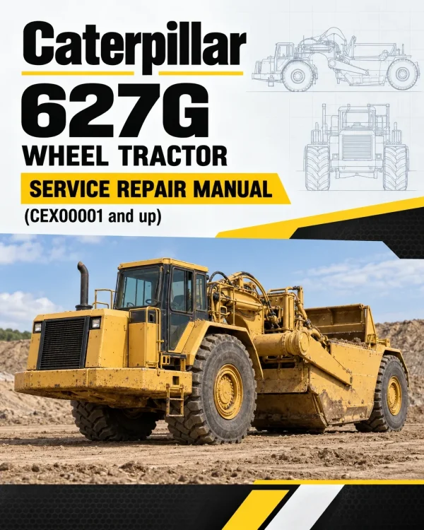 Caterpillar CAT 627G Wheel Tractor Service Repair Manual (CEX00001 and up) Caterpillar CAT 627G Wheel Tractor Service Repair Manual (CEX00001 and up)