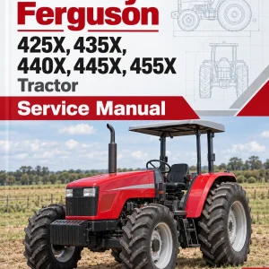 Massey Ferguson 425X, 435X, 440X, 445X, 455X Tractor Service Manual Massey Ferguson 425X, 435X, 440X, 445X, 455X Tractor Service Manual