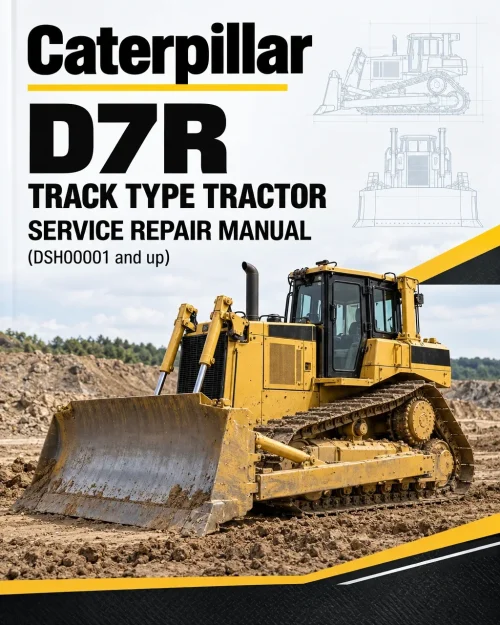 Caterpillar CAT D7R Track Type Tractor Service Repair Manual (DSH00001 and up) Caterpillar CAT D7R Track Type Tractor Service Repair Manual (DSH00001 and up)