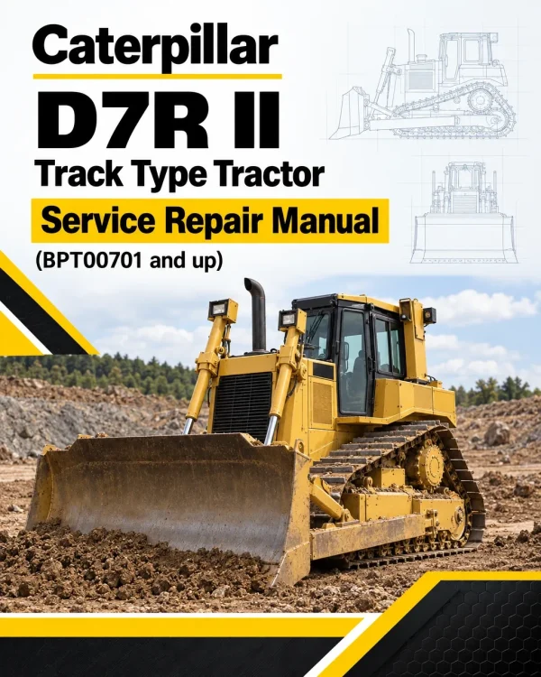Caterpillar CAT D7R II Track Type Tractor Service Repair Manual (BPT00701 and up) Caterpillar CAT D7R II Track Type Tractor Service Repair Manual (BPT00701 and up)