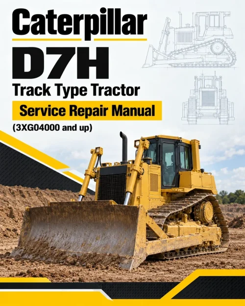 Caterpillar CAT D7H Track Type Tractor Service Repair Manual (3XG04000 and up)