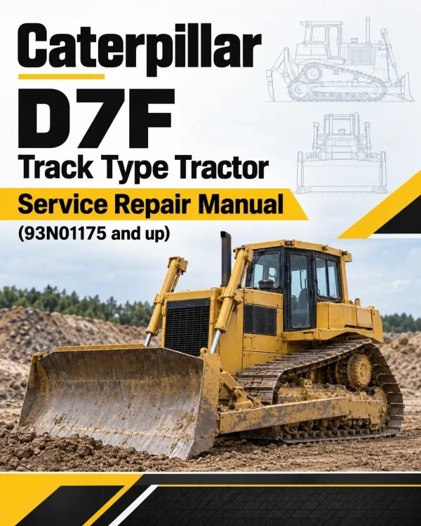 Caterpillar CAT D7F Track Type Tractor Service Repair Manual (93N01175 and up)