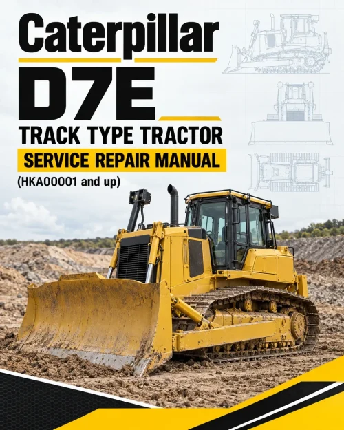 Caterpillar CAT D7E Track Type Tractor Service Repair Manual (HKA00001 and up)