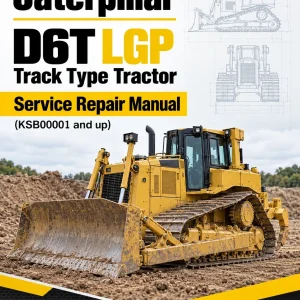 Caterpillar CAT D6T LGP Track Type Tractor Service Repair Manual (KSB00001 and up)