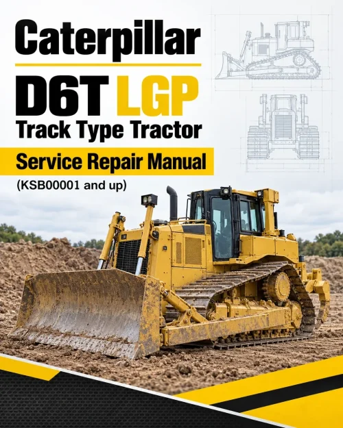 Caterpillar CAT D6T LGP Track Type Tractor Service Repair Manual (KSB00001 and up) Caterpillar CAT D6T LGP Track Type Tractor Service Repair Manual (KSB00001 and up)