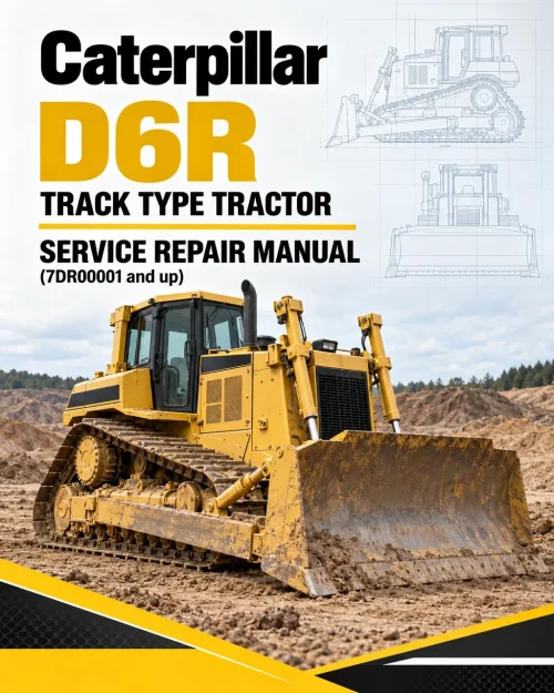 Caterpillar CAT D6R Track Type Tractor Service Repair Manual (7DR00001 and up)