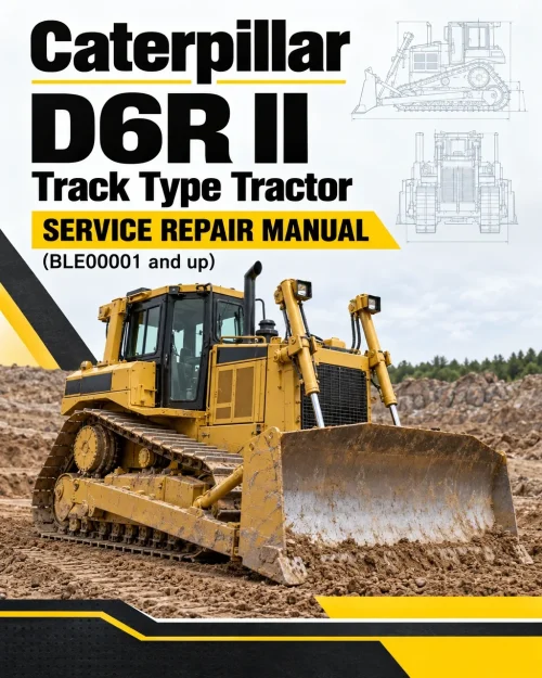 Caterpillar CAT D6R II Track Type Tractor Service Repair Manual (BLE00001 and up) Caterpillar CAT D6R II Track Type Tractor Service Repair Manual (BLE00001 and up)