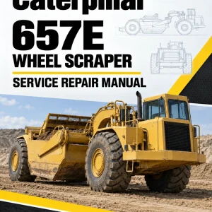 Caterpillar CAT 657E Wheel Scraper Service Repair Manual (87Z00001 and up) Caterpillar CAT 657E Wheel Scraper Service Repair Manual (87Z00001 and up)