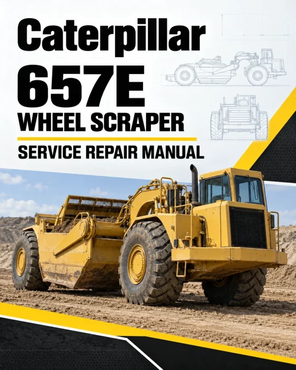 Caterpillar CAT 657E Wheel Scraper Service Repair Manual (87Z00001 and up) Caterpillar CAT 657E Wheel Scraper Service Repair Manual (87Z00001 and up)