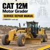 Caterpillar CAT 12M 2 Motor Grader Service Repair Manual (F9M00001 and up)