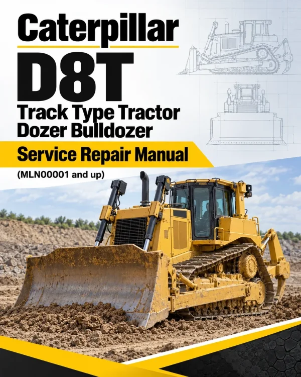 Caterpillar CAT D8T Track Type Tractor Dozer Bulldozer Service Repair Manual (MLN00001 and up) Caterpillar CAT D8T Track Type Tractor Dozer Bulldozer Service Repair Manual (MLN00001 and up)