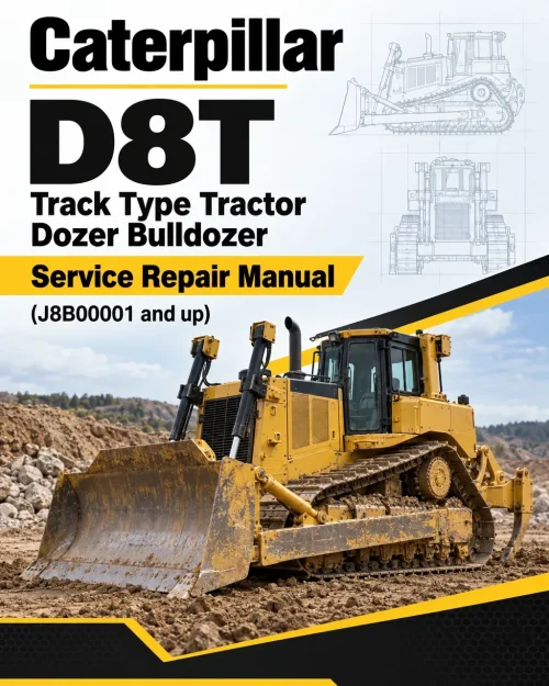 Caterpillar CAT D8T Track Type Tractor Dozer Bulldozer Service Repair Manual (J8B00001 and up) Caterpillar CAT D8T Track Type Tractor Dozer Bulldozer Service Repair Manual (J8B00001 and up)