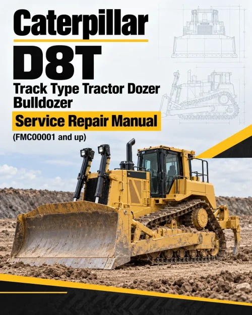 Caterpillar CAT D8T Track Type Tractor Dozer Bulldozer Service Repair Manual (FMC00001 and up) Caterpillar CAT D8T Track Type Tractor Dozer Bulldozer Service Repair Manual (FMC00001 and up)