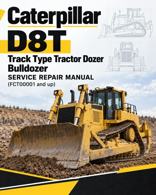 Caterpillar CAT D8T Track Type Tractor Dozer Bulldozer Service Repair Manual (FCT00001 and up) Caterpillar CAT D8T Track Type Tractor Dozer Bulldozer Service Repair Manual (FCT00001 and up)