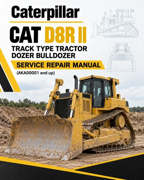 Caterpillar CAT D8R II Track Type Tractor Dozer Bulldozer Service Repair Manual (AKA00001 and up) Caterpillar CAT D8R II Track Type Tractor Dozer Bulldozer Service Repair Manual (AKA00001 and up)