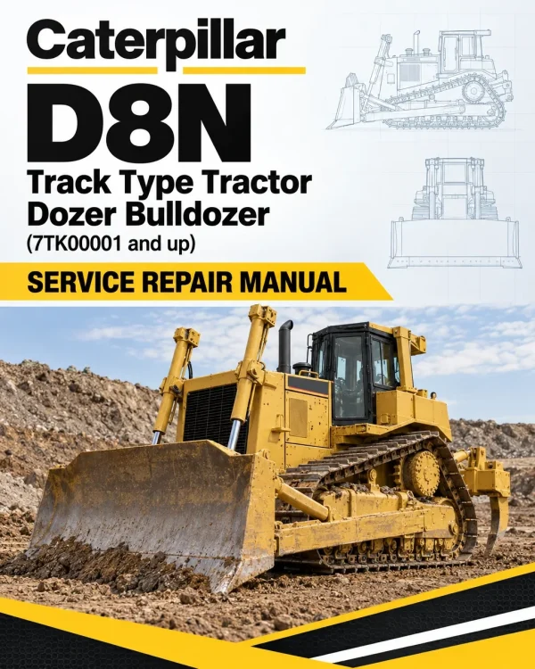 Caterpillar CAT D8N Track Type Tractor Dozer Bulldozer Service Repair Manual (7TK00001 and up) Caterpillar CAT D8N Track Type Tractor Dozer Bulldozer Service Repair Manual (7TK00001 and up)