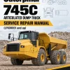 Caterpillar CAT 745C Articulated Dump Truck Service Repair Manual (LFK00001 and up)