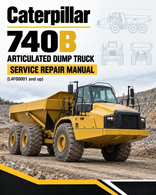 Caterpillar CAT 740B Articulated Dump Truck Service Repair Manual (L4F00001 and up) Caterpillar CAT 740B Articulated Dump Truck Service Repair Manual (L4F00001 and up)