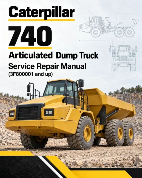 Caterpillar CAT 740 Articulated Dump Truck Service Repair Manual (3F800001 and up) Caterpillar CAT 740 Articulated Dump Truck Service Repair Manual (3F800001 and up)