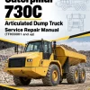 Caterpillar CAT 730C Articulated Dump Truck Service Repair Manual (TFH00001 and up)