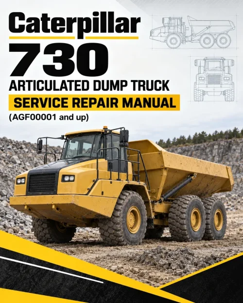 Caterpillar CAT 730 Articulated Dump Truck Service Repair Manual (AGF00001 and up) Caterpillar CAT 730 Articulated Dump Truck Service Repair Manual (AGF00001 and up)
