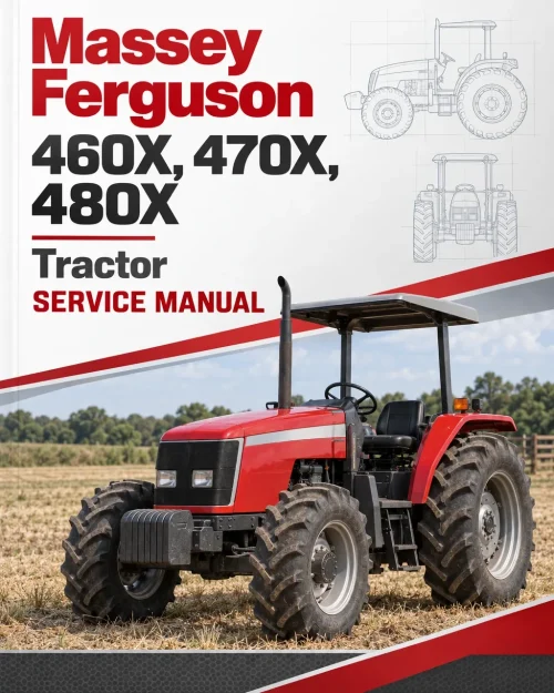 Massey Ferguson 460X, 470X, 480X Tractor Service Manual Massey Ferguson 460X, 470X, 480X Tractor Service Manual