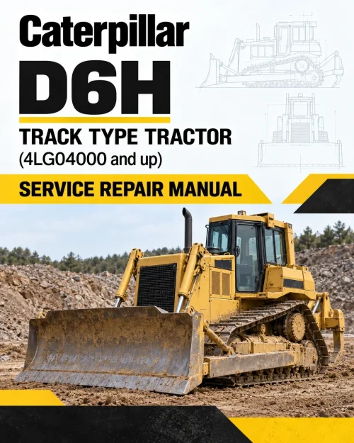 Caterpillar CAT D6H Track Type Tractor Service Repair Manual (4LG04000 and up) Caterpillar CAT D6H Track Type Tractor Service Repair Manual (4LG04000 and up)