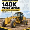 Caterpillar CAT 140K Motor Grader Service Repair Manual (SZL00001 and up)