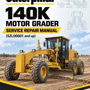 Caterpillar CAT 140K Motor Grader Service Repair Manual (SZL00001 and up) Caterpillar CAT 140K Motor Grader Service Repair Manual (SZL00001 and up)