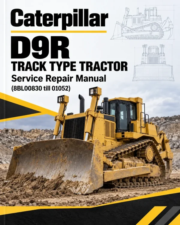 Caterpillar CAT D9R Track Type Tractor Service Repair Manual (8BL00830 till 01052) Caterpillar CAT D9R Track Type Tractor Service Repair Manual (8BL00830 till 01052)