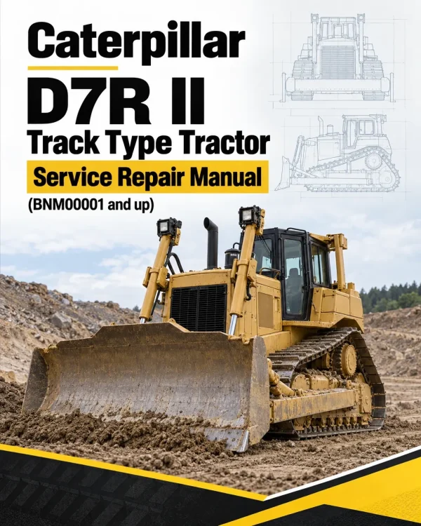 Caterpillar CAT D7R II Track Type Tractor Service Repair Manual (BNM00001 and up) Caterpillar CAT D7R II Track Type Tractor Service Repair Manual (BNM00001 and up)