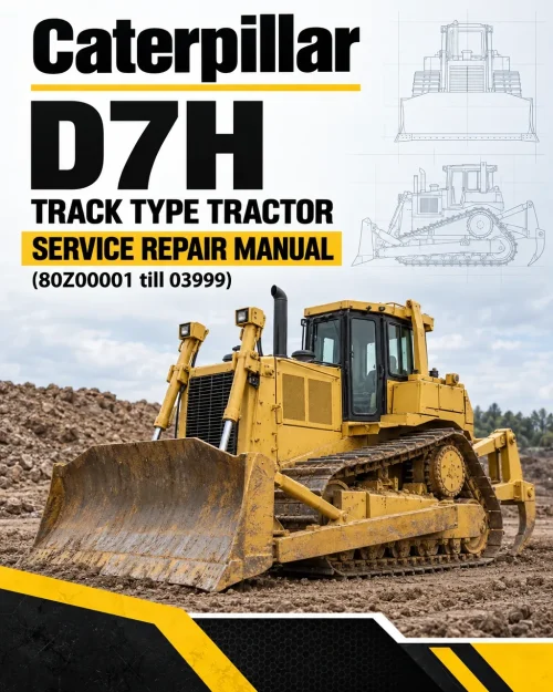 Caterpillar CAT D7H Track Type Tractor Service Repair Manual (80Z00001 till 03999) Caterpillar CAT D7H Track Type Tractor Service Repair Manual (80Z00001 till 03999)