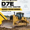 Caterpillar CAT D7E Track Type Tractor Service Repair Manual (MDB00001 and up)