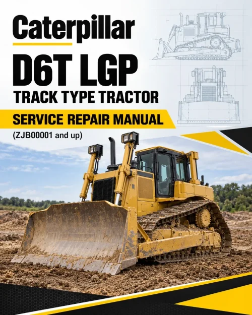 Caterpillar CAT D6T LGP Track Type Tractor Service Repair Manual (ZJB00001 and up) Caterpillar CAT D6T LGP Track Type Tractor Service Repair Manual (ZJB00001 and up)